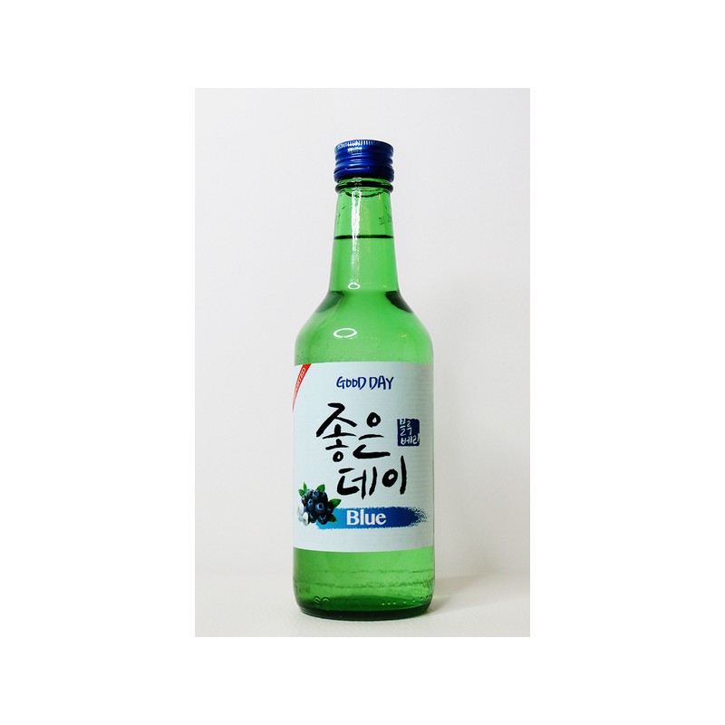 Goodday Soju (Blue-Blueberry) 13.5% Alc 360ml Soju (Blue-Blueberry) 13.5% Alc