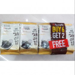 Sempio Savory Roasted Korean Seaweed 40g Savory Roasted Korean Seaweed