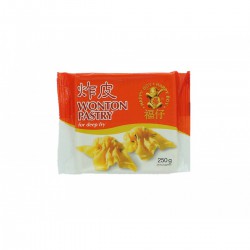 HAPPY BOY FROZEN WONTON PASTRY 250G DEEP FRY WONTON PASTRY