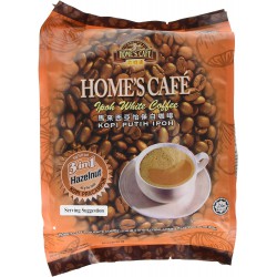 HOME'S CAFE MALAYSIA IPOH 3 IN 1 WHITE COFFEE (HAZELNUT) 3 IN 1 (15 SACHETS)
