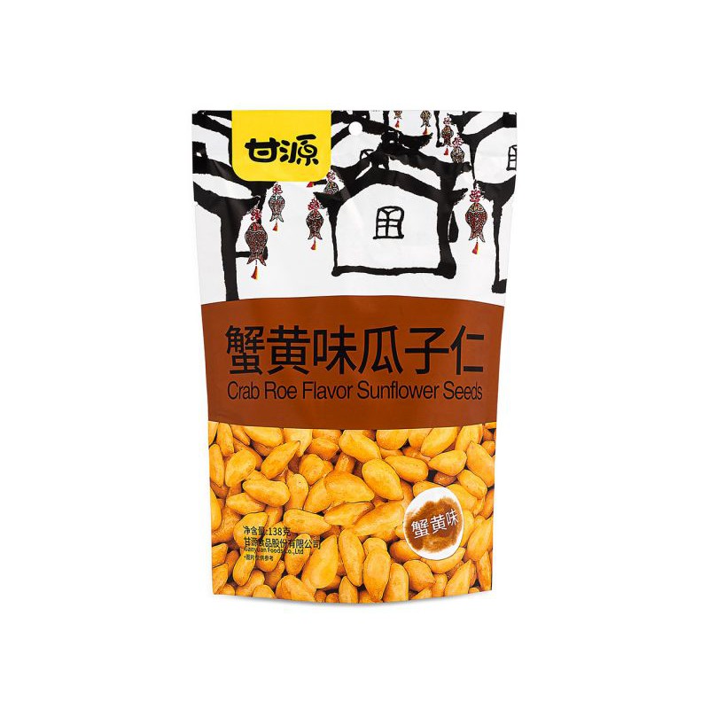 FL Ganyuan Sunflower Seed Crab Flavour 138g Sunflower Seed Crab Flavour FL Ganyuan Sunflower Seed Crab Flavour 138g Sunflower Seed Crab Flavour