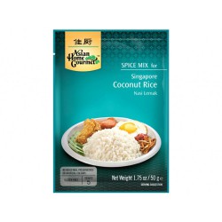 Asian Home Gourmet Spice Mix for Singapore Coconut Rice 50g Spice Mix for Singapore Coconut Rice