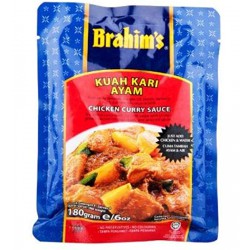 Brahim's Kuah Kari Aytam Chicken Curry Sauce 180g Chicken Curry Sauce