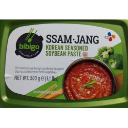 CJ Bibigo Ssam-jang Korean Seasoned Soybean Paste 500g Ssam-jang Korean Seasoned Soybean Paste