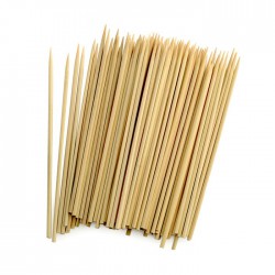 EAST ASIA BRAND 6" BAMBOO SKEWERS 200 PIECES