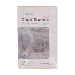 Longdan Dried Banana 250g Chuối Cau Mật