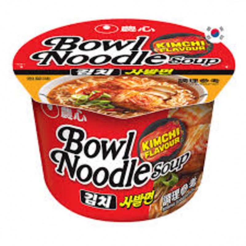 Nongshim Bowl Noodle Kimchi Flavour 100g Bowl Noodle Kimchi Flavour Nongshim Bowl Noodle Kimchi Flavour 100g Bowl Noodle Kimchi Flavour