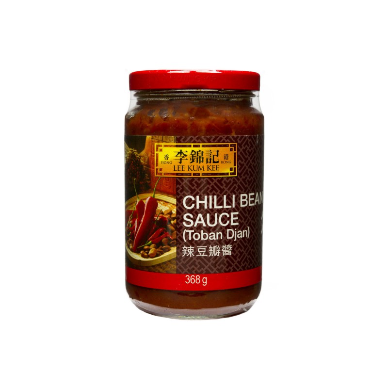 LEE KUM KEE 368G CHILLI BEAN (TOBAN DJAN) SAUCE (李錦記 辣豆瓣醬) LKK CHILLI BEAN SAUCE LEE KUM KEE 368G CHILLI BEAN (TOBAN DJAN) SAUCE (李錦記 辣豆瓣醬) LKK CHILLI BEAN SAUCE