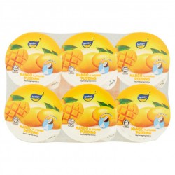 Tenten Pudding Mango Cups 6x80g Mango Nata De Coco Puddings