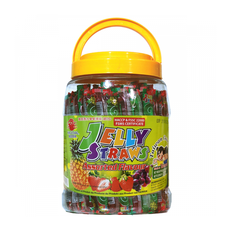 Mong Lee Shang Assorted Jelly Straws 1.5kg