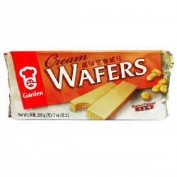 Garden Cream Wafers Peanut Flavour 200g