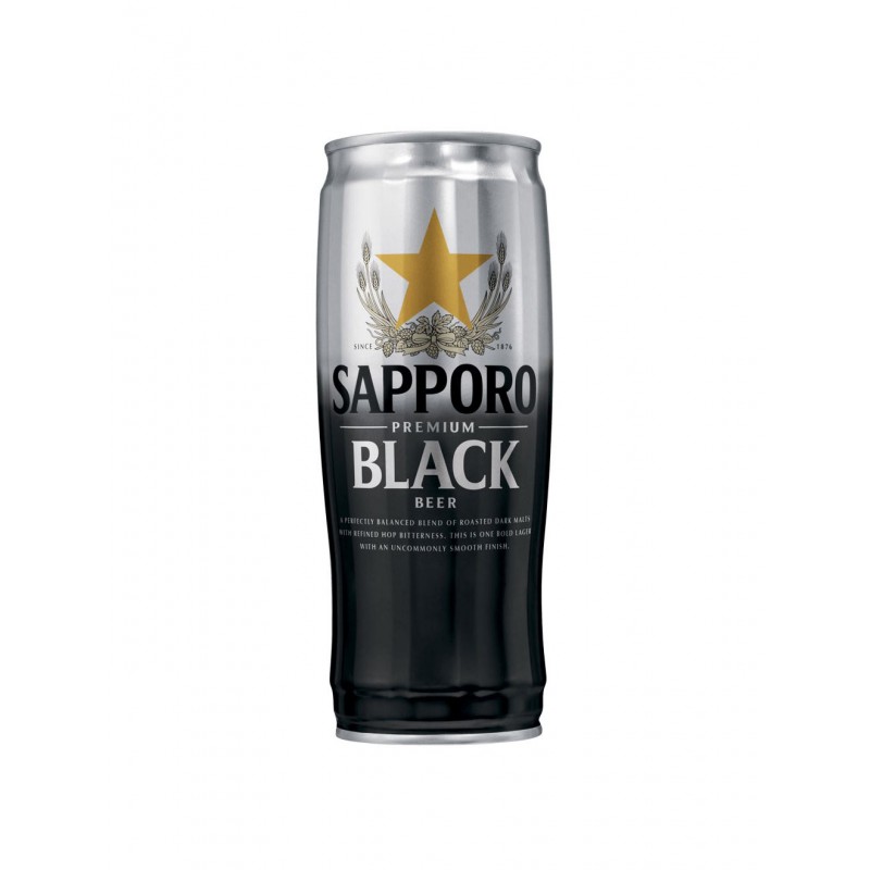 SAPPORO PREMIUM BLACK BEER 650ML CAN