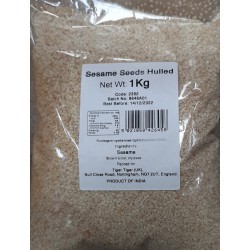 Tiger Tiger White Sesame Seeds Hulled 1kg