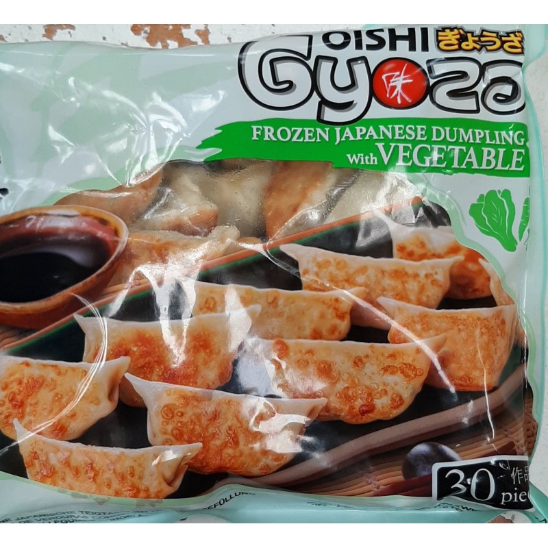 Oishi Gyoza Frozen Japanese Dumpling with Vegetable 600g