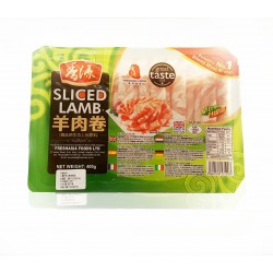 Fresh Asia Foods Frozen Sliced lamb 400g