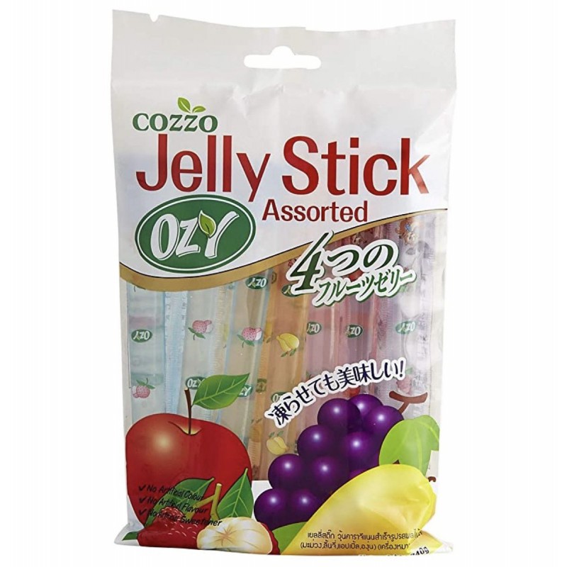 Ozy Jelly Stick Assorted 240g (20 x 12 Sticks)