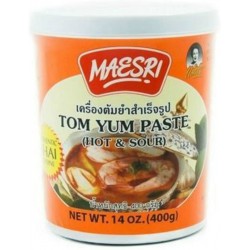 Maesri Tom Yum Paste (Hot & Sour) 400g