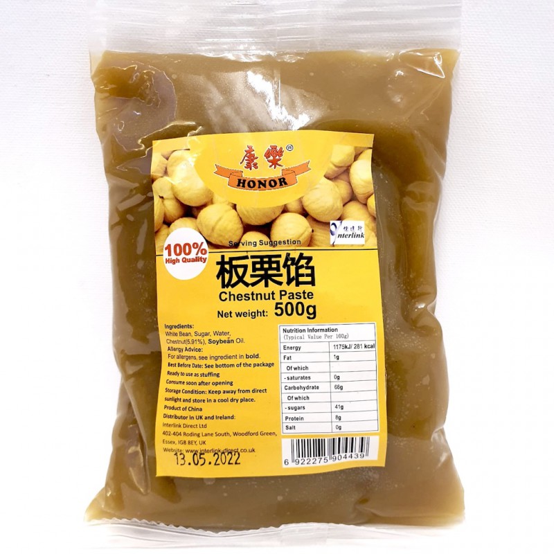 Honor Chestnut Paste 500g