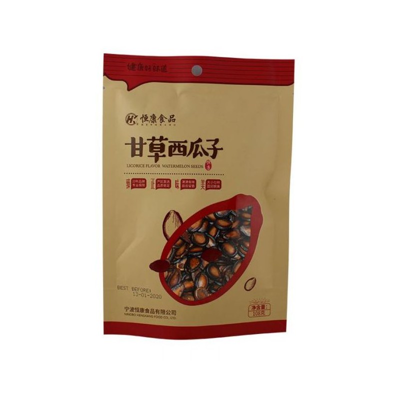 Heng Kang Licorice Flavor Watermelon Seeds 200g