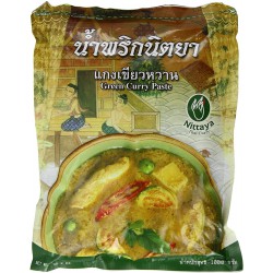 Nittaya Thai Curry 1kg Green Curry Paste