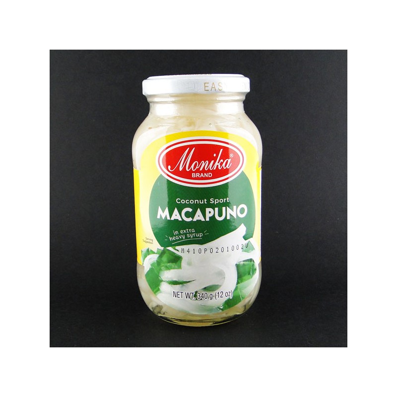Monika Macapuno Shredded Coconut Meat Strings In Extra Heavy Syrup 340g