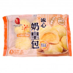 Fresh Asia Foods 390g Pack of 6 Frozen Custard Bun