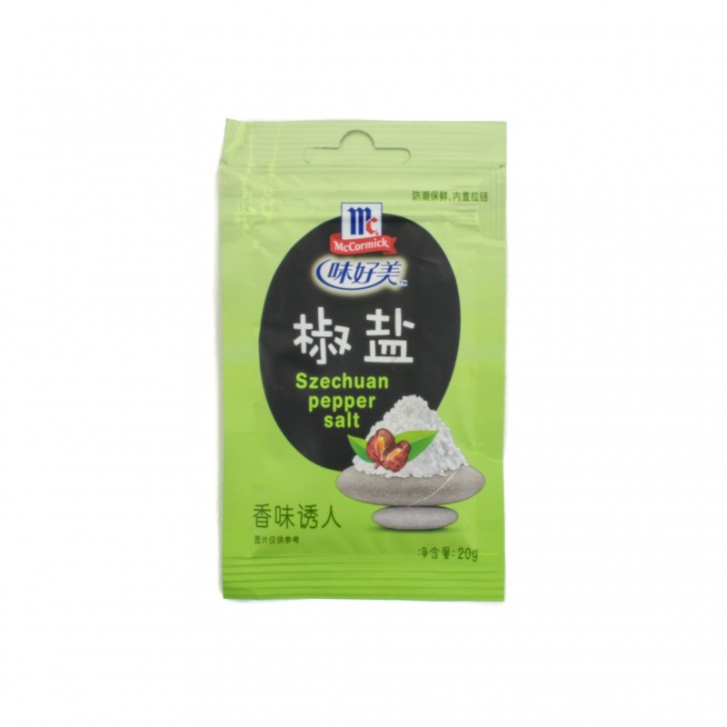 McCormick Szechuan Salt & Pepper Mix 20g Sachet Salt & Pepper Mix McCormick Szechuan Salt & Pepper Mix 20g Sachet Salt & Pepper Mix