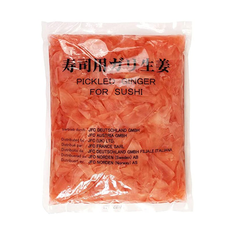 Full Case of 10x LTF Pickled Ginger 1.5kg Ginger for Sushi