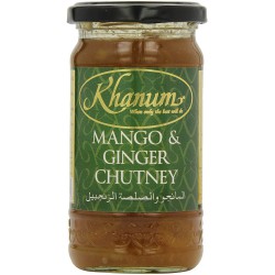 Khanum Mango & Ginger Chutney 350g