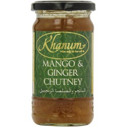 Khanum Mango & Ginger Chutney 350g
