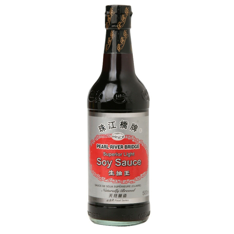 Full Case of 12x Pearl River Bridge Superior Light Soy Sauce  珠江橋牌生抽王 - 大 500ml Light Soy Sauce