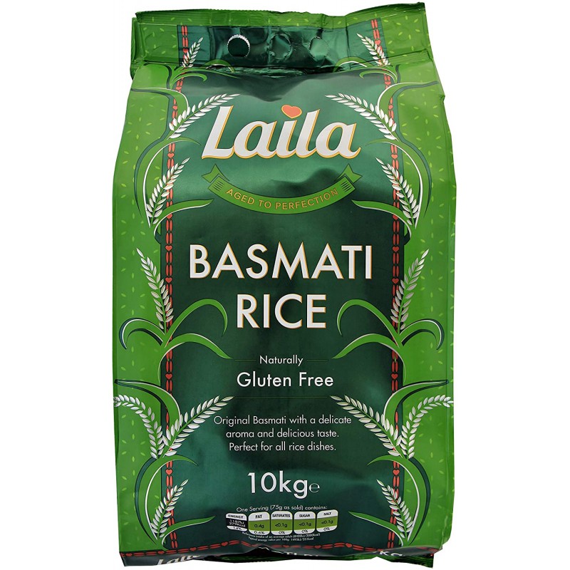 Laila Basmati Rice 10kg Basmati Rice Laila Basmati Rice 10kg Basmati Rice