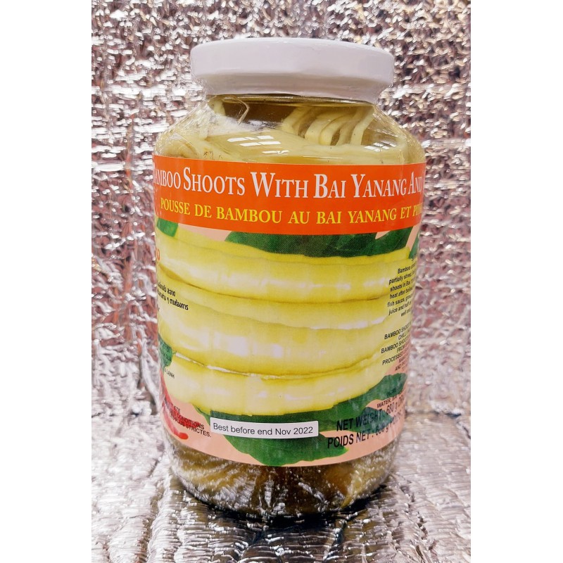 Bells & Flower Brand Bamboo Shoots with Bai Yanang Extract & Chilli Bells & Flower Brand Bamboo Shoots with Bai Yanang Extract & Chilli