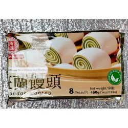 Jia You Liang Yuan Frozen Pandan Flavour Original Steam Bun (Montou) 400g