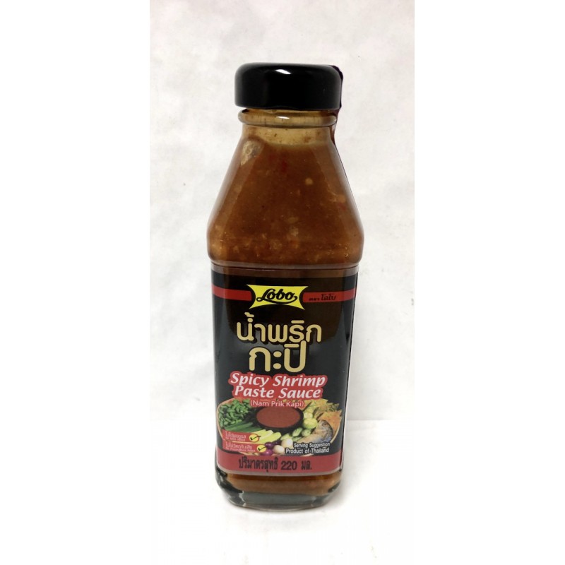 Lobo Spicy Shrimp Paste Sauce (Nam Prik Kapi) 220g