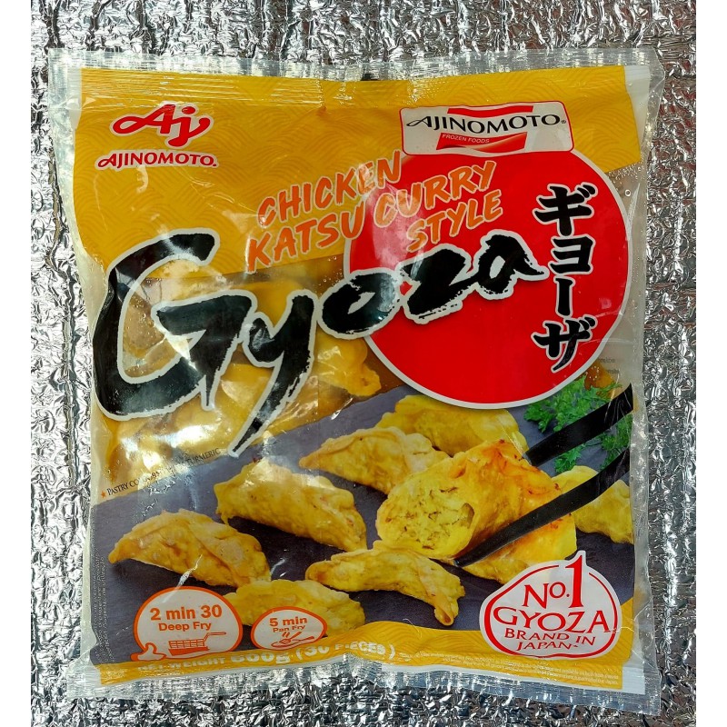 Ajinomoto Frozen Chicken Katsu Curry Style Gyoza 600g