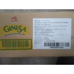 Ajinomoto Ginisa Flavor Seasoning Mix 12x10x60g Ginisa Flavor Seasoning Mix