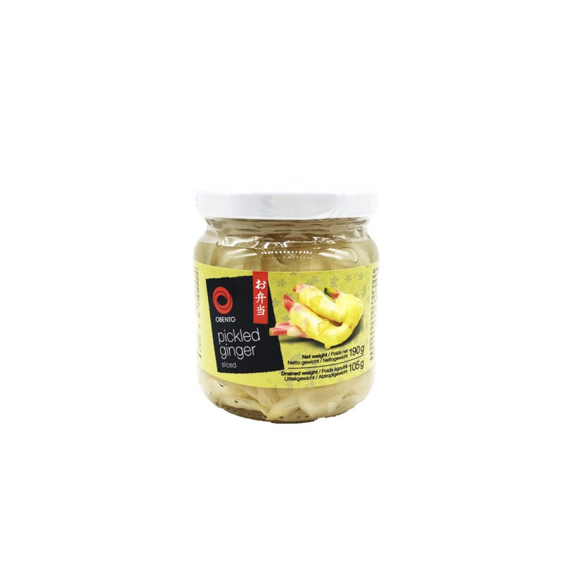 Obento Pickled Ginger Sliced 190g