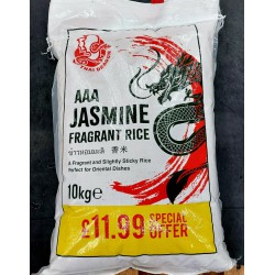 Thai Dragon AAA Jasmine Fragrant Rice 10kg