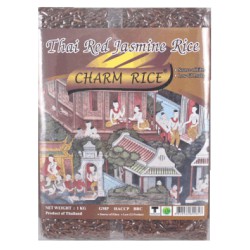 Charm Rice Brand Thai Red Jasmine Rice 1kg