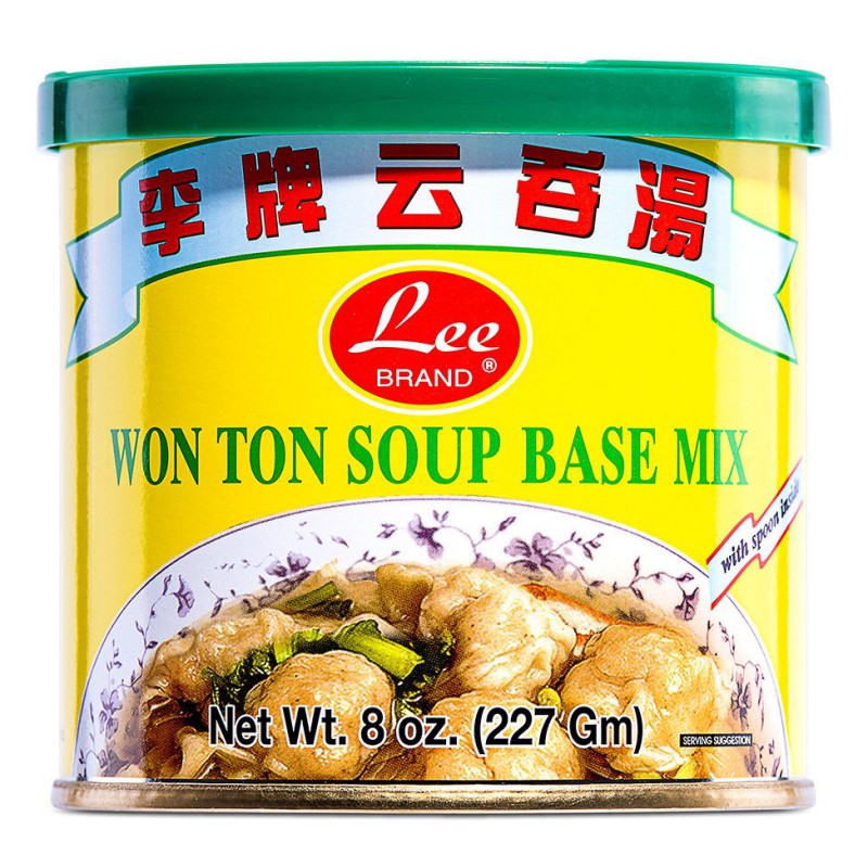Lee Brand Won Ton Soup 李牌云吞汤 Wonton Soup Base Powder Mix Lee Brand Won Ton Soup 李牌云吞汤 Wonton Soup Base Powder Mix