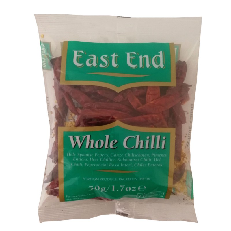 East End Whole Chilli 50g