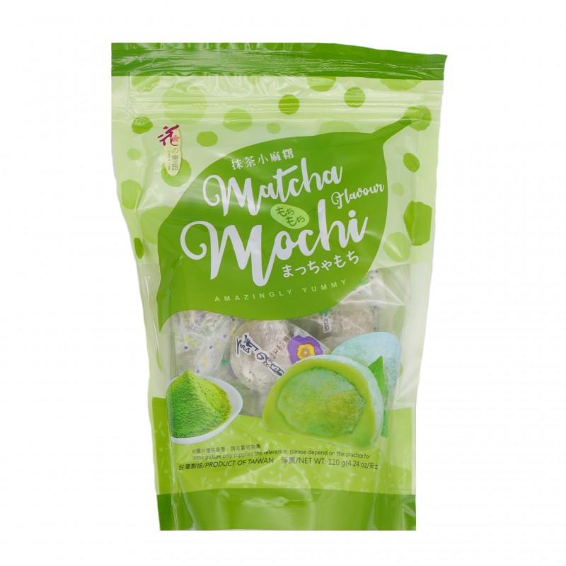 Love & Love Matcha Flavour Mochi 120g