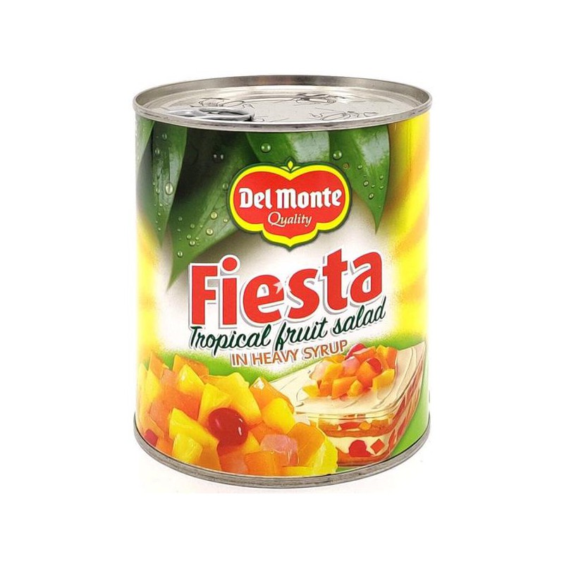 Del Monte Quality Fiesta Tropical Fruit Salad In Heavy Syrup 850g Del Monte Quality Fiesta Tropical Fruit Salad In Heavy Syrup 850g