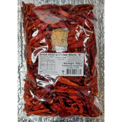 Chang Dried Chilli Without Stem "S" 500g