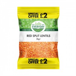Laila Everyday 2kg Red Split Lentils