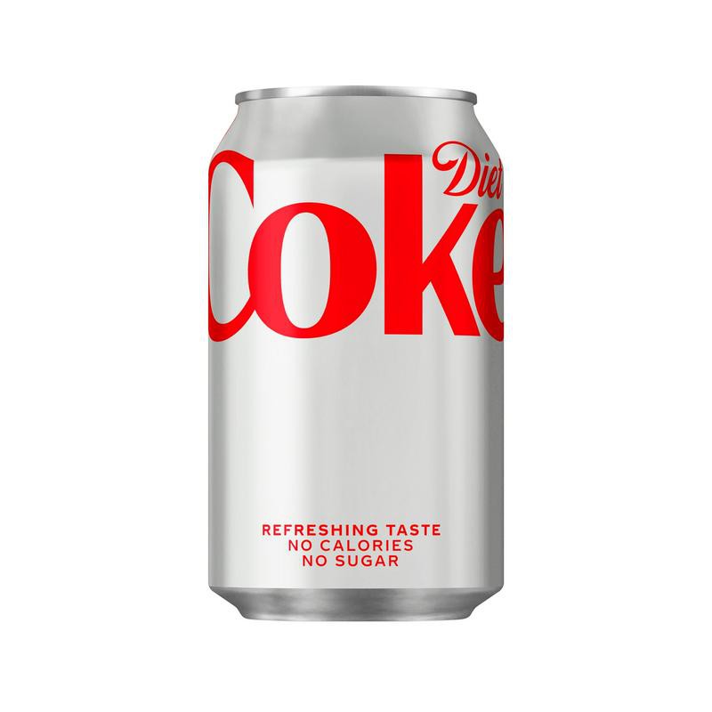 Coca-Cola 330ml Diet Coke No Sugar No Calories