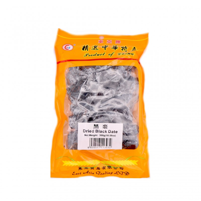 East Asia Brand 300g Dried Black Date
