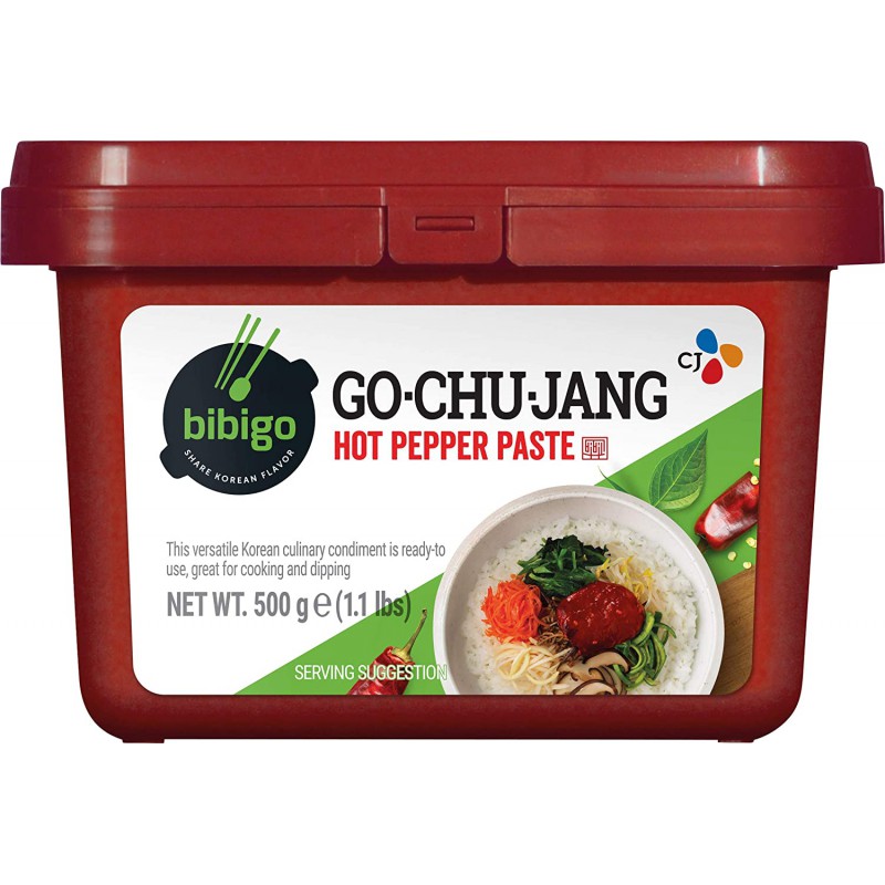 New Packaging CJ Bibigo Red Hot Pepper Paste Go Chu Jang (CJ 고추장) 500g Gochujang Korean Pepper Paste