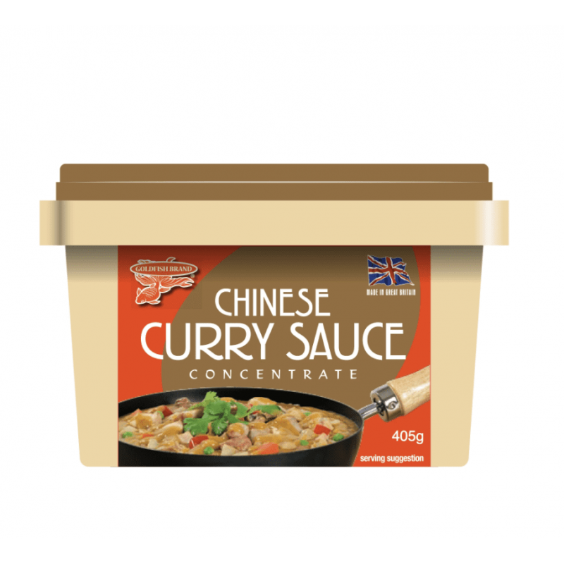 Goldfish Chinese Curry Sauce 405g 中式咖喱酱 No Sugar Curry Sauce Concentrate